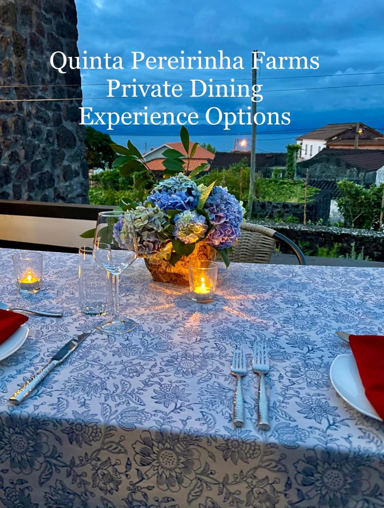 Quinta Pereirinha Farm - A Private 3 Bedroom Vacation Home, Close To Hiking W Ocean Views - Pico Island, Azores São Roque do Pico Zewnętrze zdjęcie